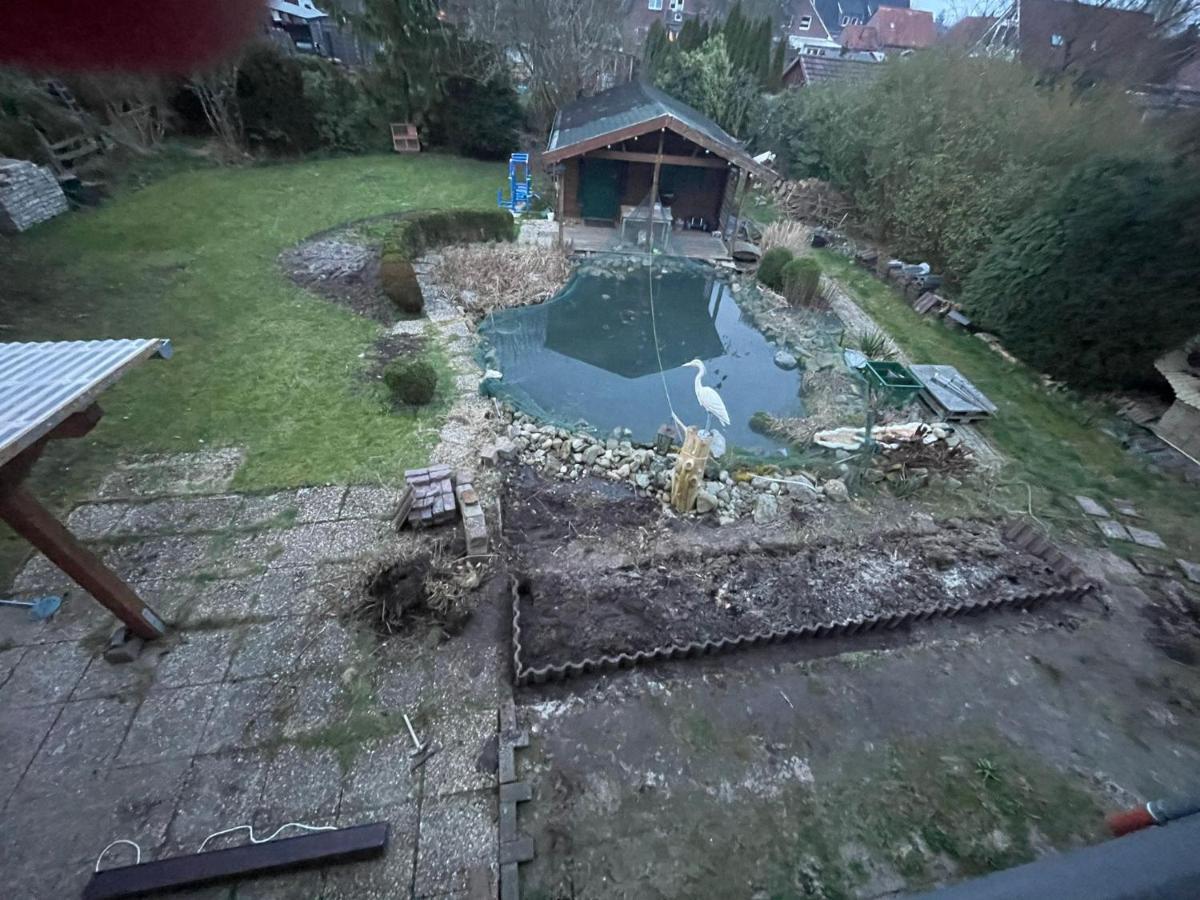3 Zimmer Ferienwohnung In Jever Exteriör bild