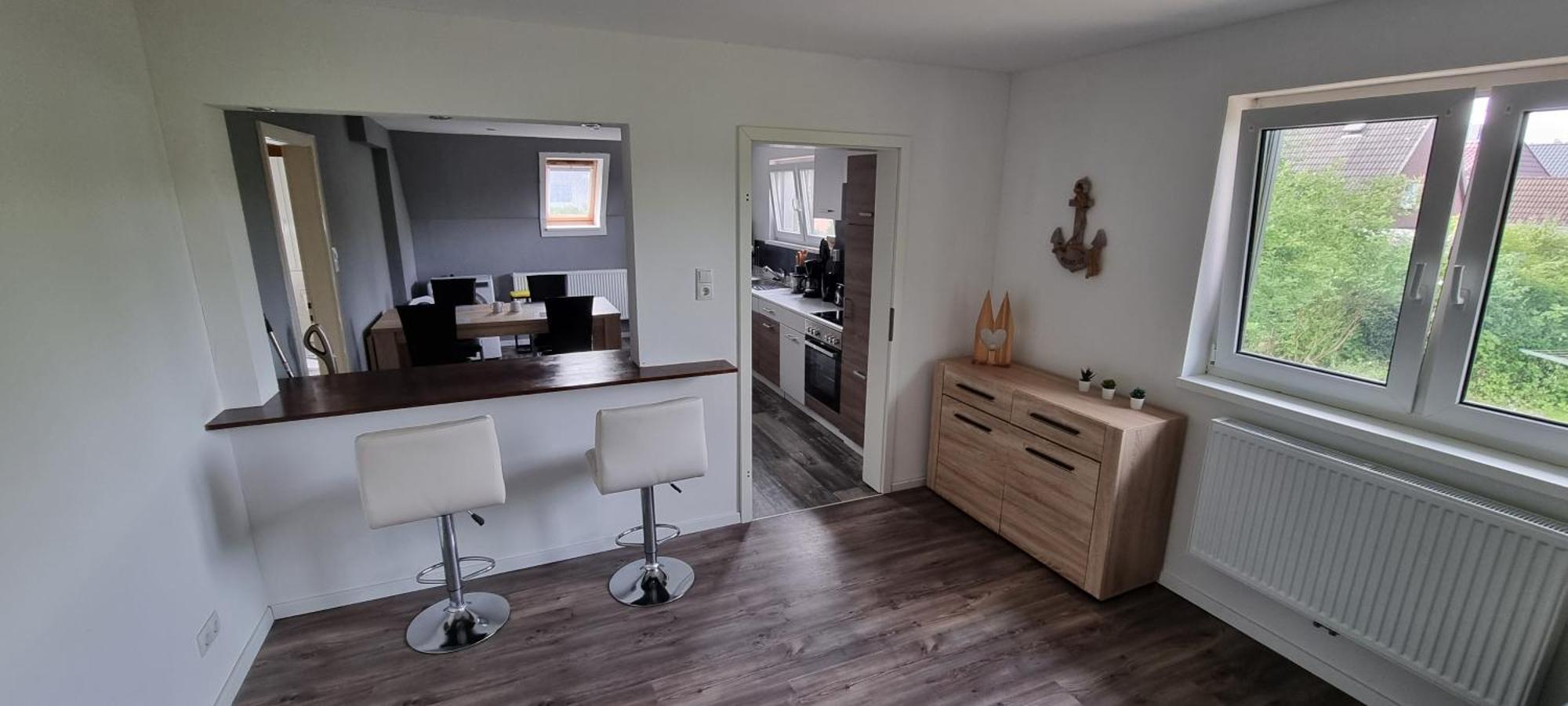 3 Zimmer Ferienwohnung In Jever Exteriör bild
